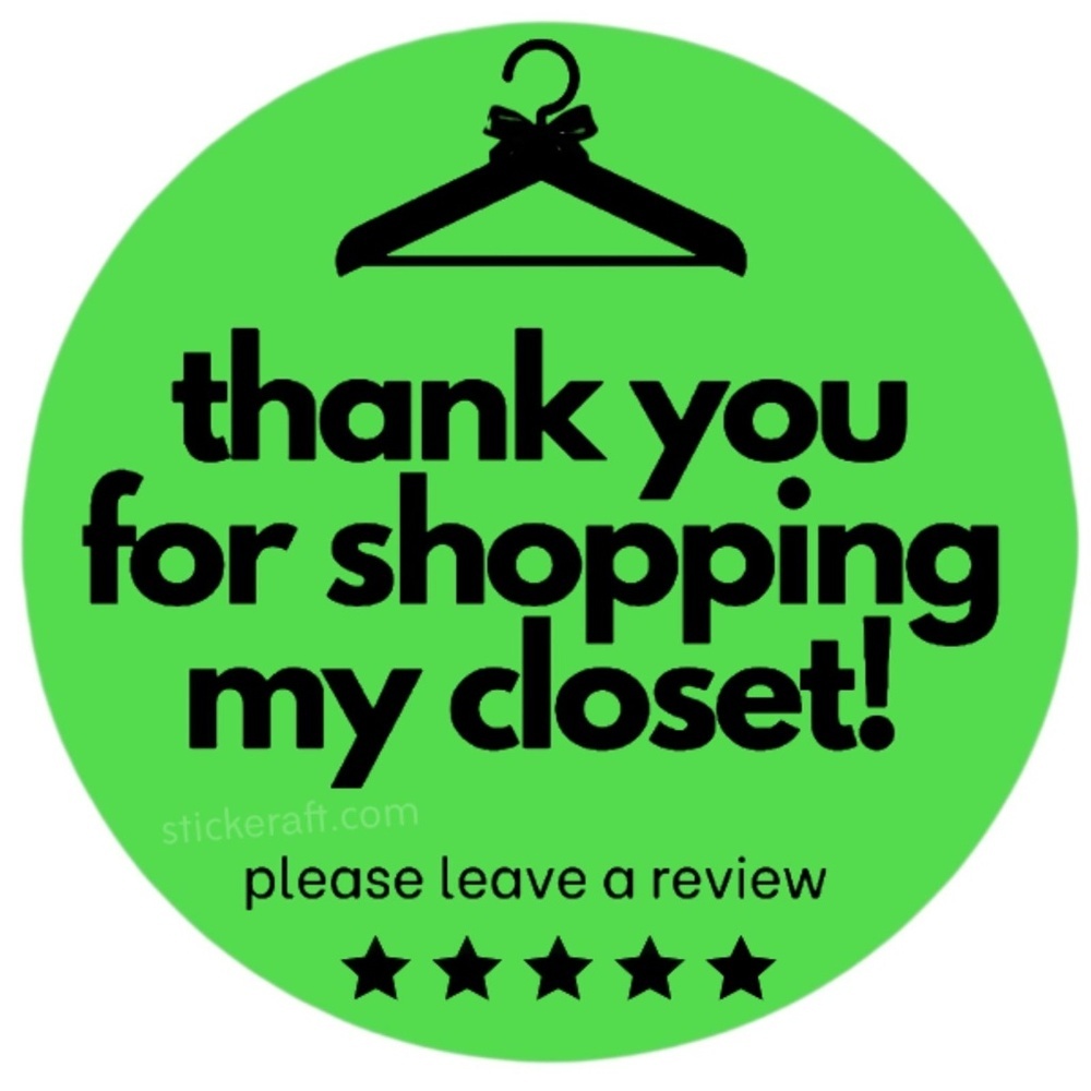 Thank you for shopping my closet sticker label New shipping supplies - Picture 11 of 15